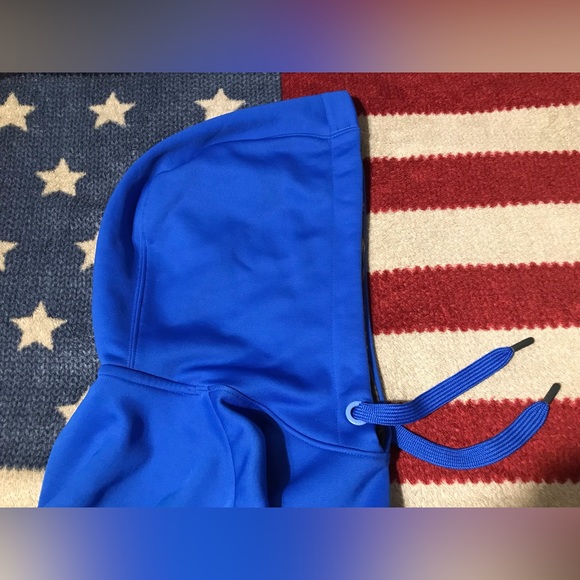 Vintage UNDER ARMOUR STORM Tech TREESTAND MOSSY OAK Hoodie M Max Sb Ovo Nike rlx - Picture 10 of 13